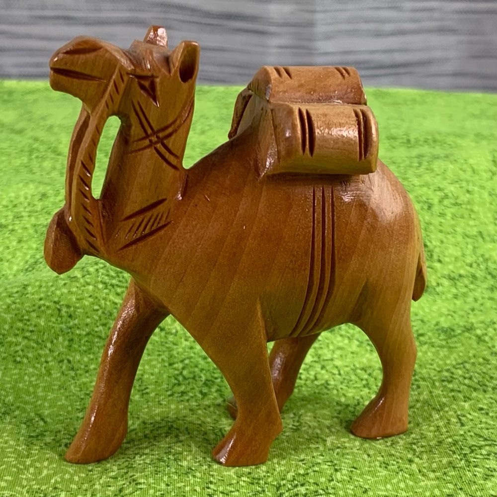Olive Wood miniature Camel from the Holy Land.